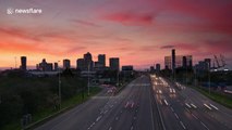 Stunning day-night time-lapse of Canary Wharf