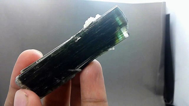WOW 33 Grams Very Beautiful Double Terminated Green Tourmaline Crystal From Skardu Pakistan