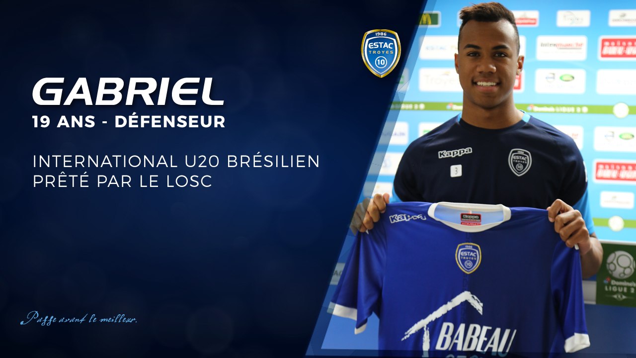 Recrue⎥Gabriel : "Apporter mes qualités à l'Estac"
