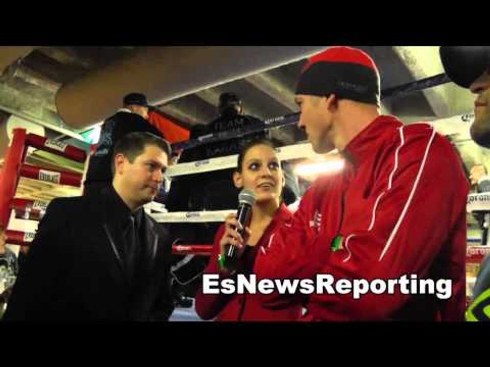 tamas kovacs from Slovakia 26-0 14 KOs fighting in san antonio EsNews Boxing