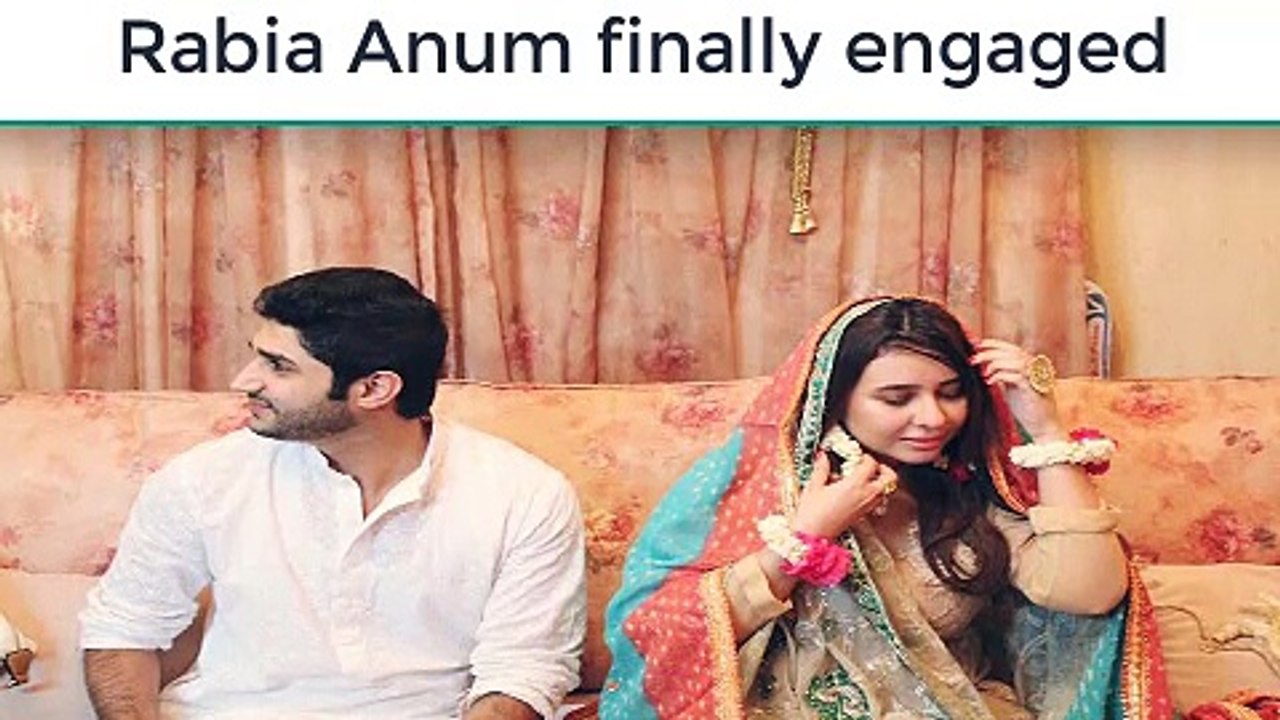 Rabia Anum finally engaged