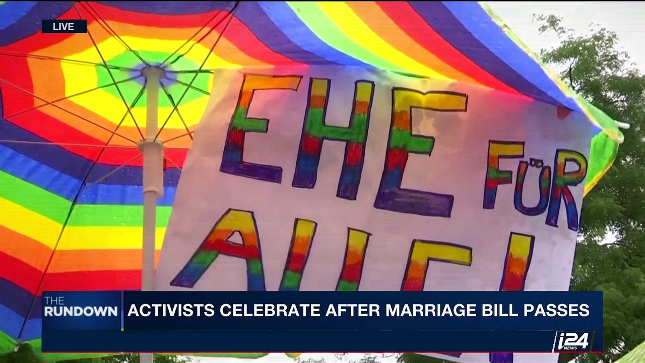 THE RUNDOWN | Same-sex marriage bill passes in Germany | Friday, June 30th 2017