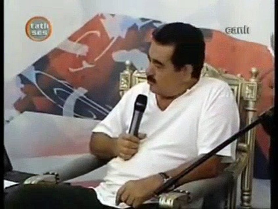 İbrahim Tatlıses canlı yayında stüdyoyu basıyor ve konuğu kovuyor!!!!!