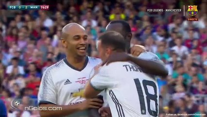Dwight Yorke Fantastic Goal vs Barcelona Legends (0-3)