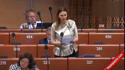 Azeri milletvekilinden tokat gibi konuşma