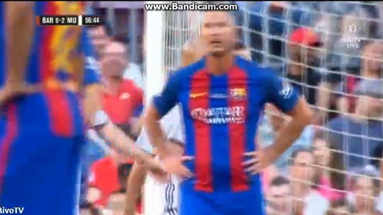 Karel Poborsky Goal ~ Barcelona Legends vs Manchester United Legends 0-2
