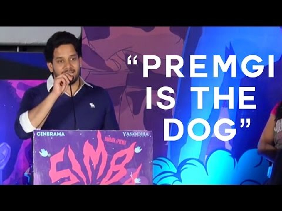 "Premgi is the Dog"- Actor Bharath @ Simba Audio Launch