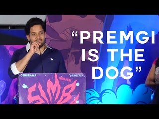 "Premgi is the Dog"- Actor Bharath @ Simba Audio Launch