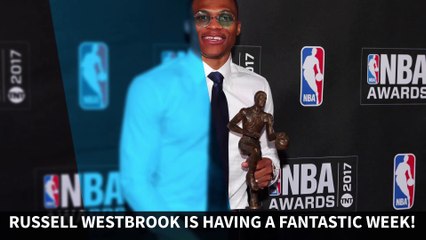 Celebs react to Russell Westbrook's MVP award win