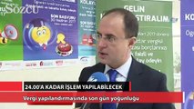 Vergi yapılandırmasında son gün yoğunluğu