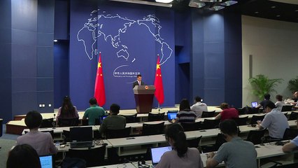 China denuncia sanciones de EEUU y venta de armas en Taiwán