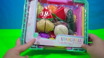 Corte familia Fruta divertido Niños (o) la jugar recreo rebanar juguete vegetales con Velcro |