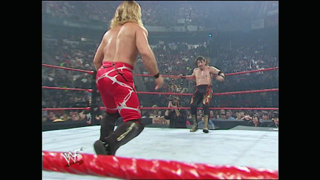 6.Chris Jericho VS Chris Benoit VS Eddie Guerrero VS X-Pac No Way Out 2001
