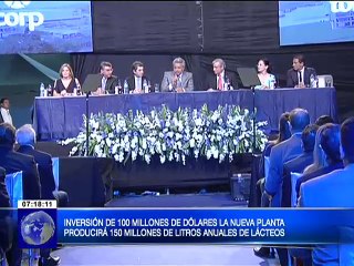 Presidente Lenín Moreno inaugura nueva planta de lácteos Tonicorp