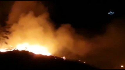 Alanya'da Orman Yangını Devam Ediyor