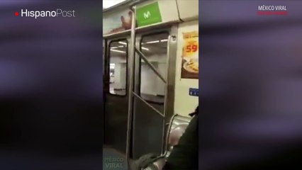 Falla en el metro de México volvió a provocar una inundación