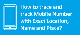 How to trace any unknown mobile number easily - trace phone numbers - hindi_urdu - YouTube