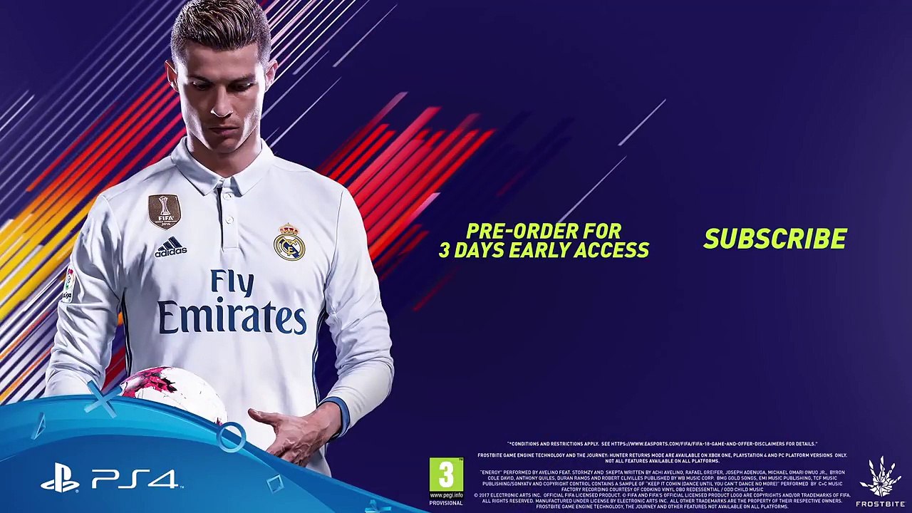 FIFA 18 REVEAL TRAILER | FUELED BY RONALDO