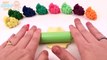 Learn Colors and Fruits with Play Doh Modeling Clay Fruits Molds Fun and Creative for Kids