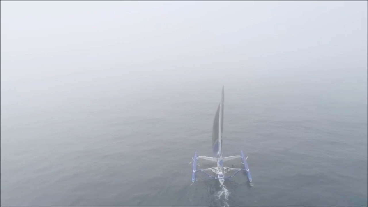 MACIF et François Gabart dans le brouillard !