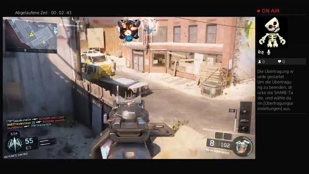 Bo3 erster stream [ROAT TO 100 SIEGE! ][ von Thexdestreuer-25]