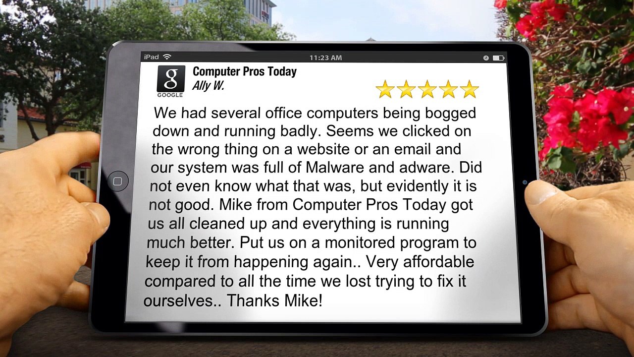 Spotsylvania Computer Repair, Adware and Malware Removal Review of Computer Pros Today Spotsylvania