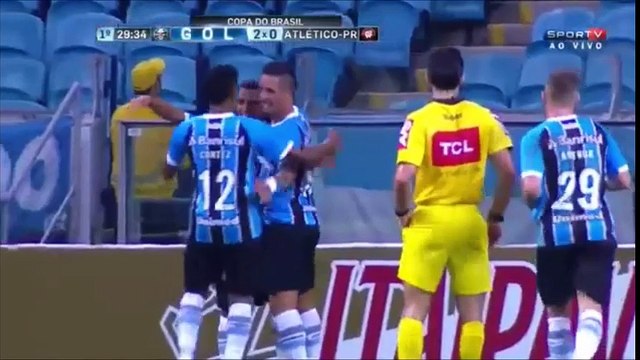 Grêmio 4 x 0 Atlético-PR - Gols Melhores Momentos - Copa do Brasil 2017