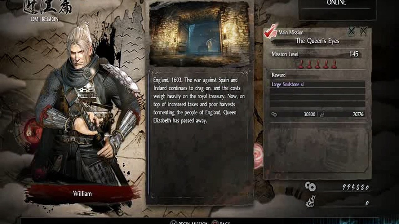 Nioh Fin des temps