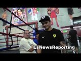 marcos maidana enjoys magic show at gym EsNews Boxing