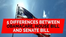 Health care in America: Five differences between Obamacare, Senate Bill and House Bill