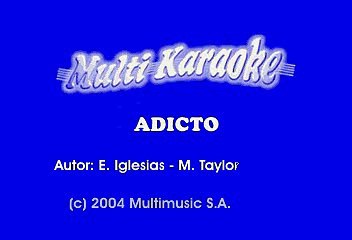 Enrique Iglesias - Adicto (Karaoke)
