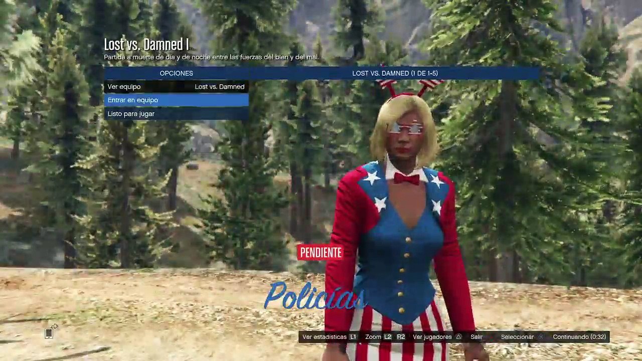 GTA V lostT vs Damnet 1 con Pedro y Rober