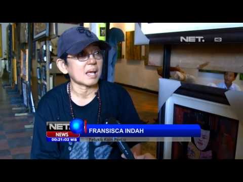 NET24 - Karya Seni dari Limbah Kain di Surabaya