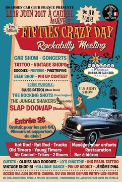 FIFTIES CRAZY DAY ROADMEN CAR CLUB - BY GONKYVADOR