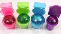 Five Little Speckled Frog Song | Orbeez Sand Balls Cake Toys DIY Learn Colors Slime Clay T