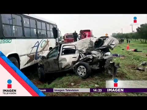 Accidente en Circuito Exterior Mexiquense deja seis muertas | Noticias con Yuriria Sierra