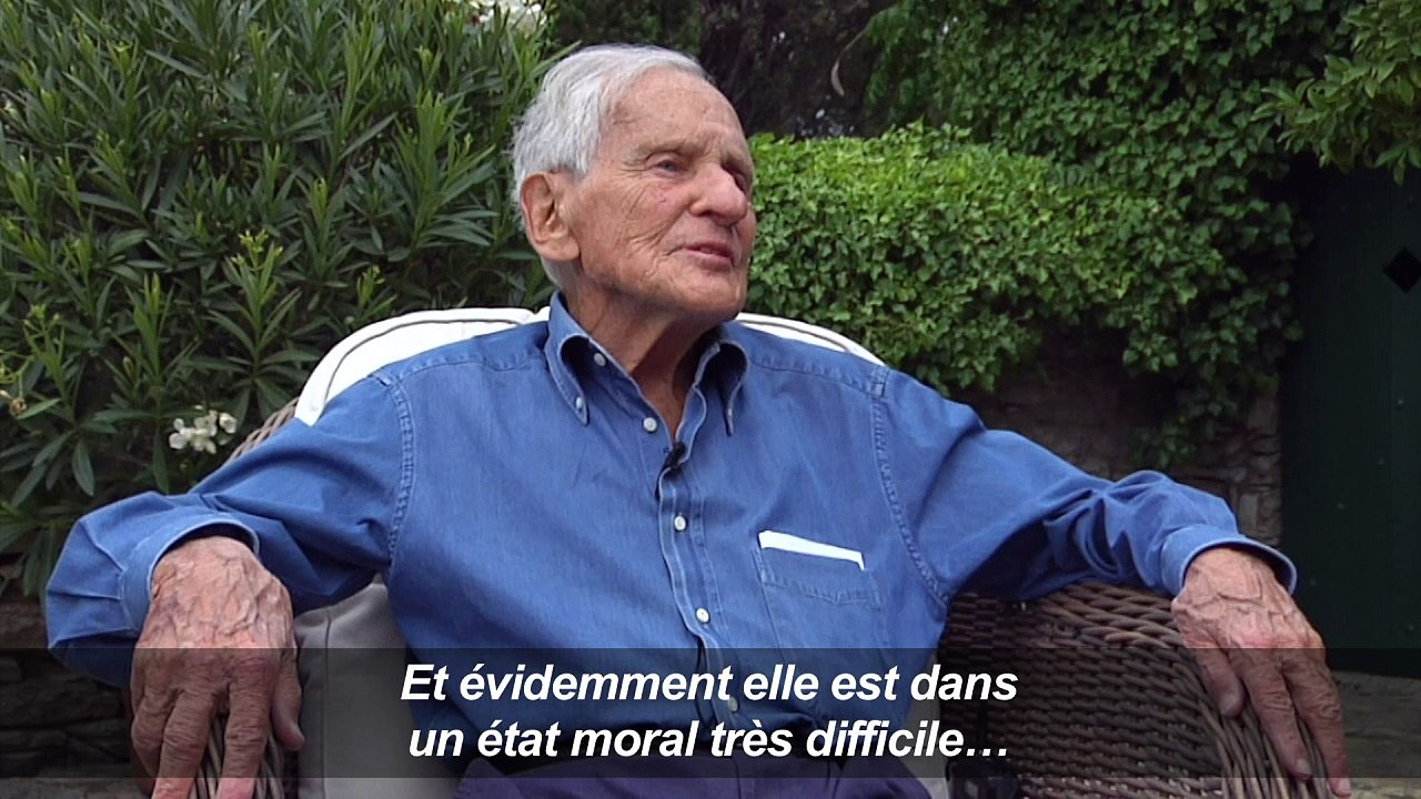 Jean d'Ormesson réagit au décès de Simone Veil