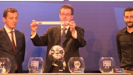 Le tirage de la phase de poules à Ljubljana