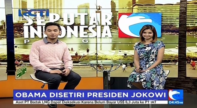 Obama Disambut Presiden Jokowi di Istana Bogor