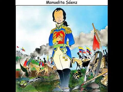 Mariana Flores Melo: Breve biografía de Manuela Sáenz