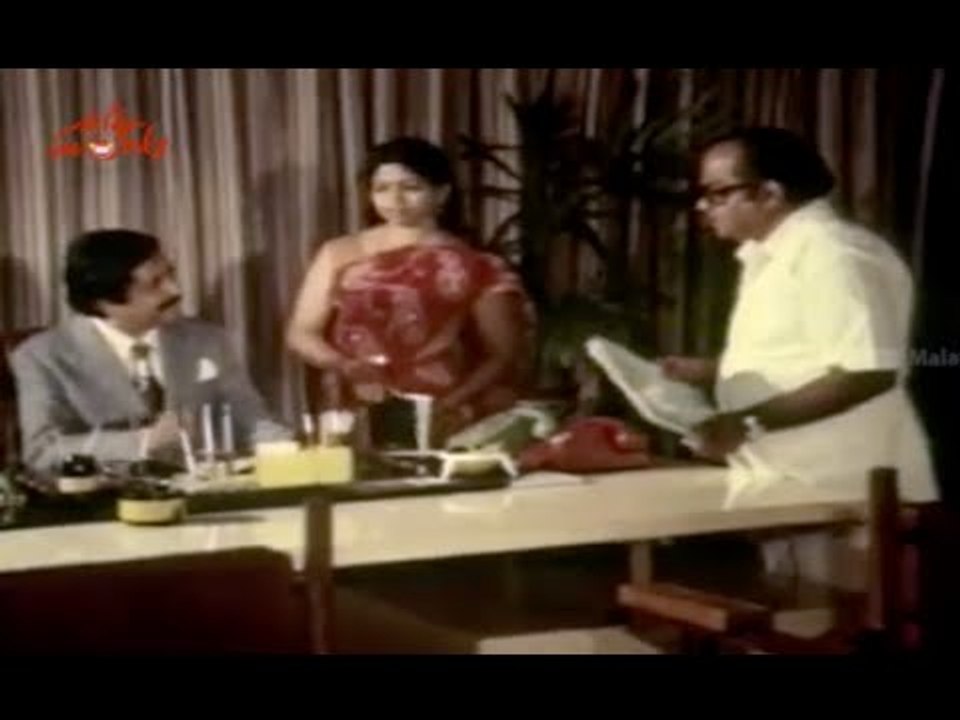 Prem Nazir As A Strict Manager - "Vidaparayum Munpe" Malayalam Movie Scene