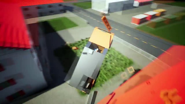 Building Cars Falls Crashes #35 Brick Rigs