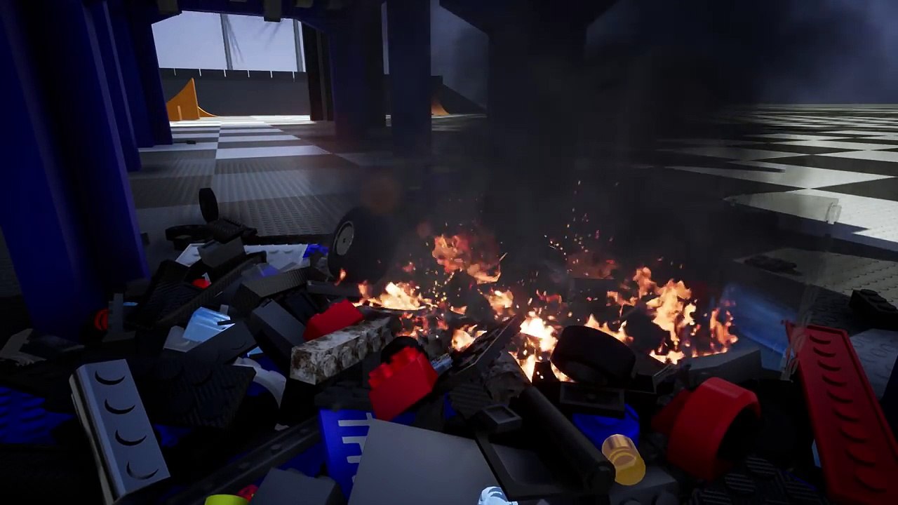 Mini Shredder Shredding Lego Vehicle #2   Brick Rigs