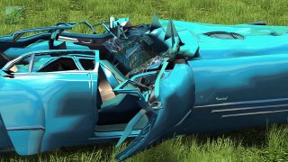 BeamNG Drive - Crush Testing   Random Vehicles crashes