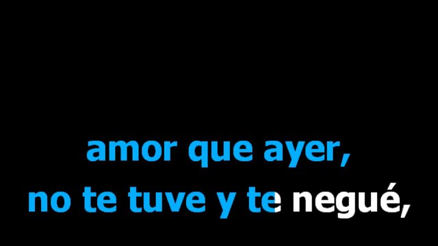 Tu nombre en mayusculas - Laura Pausini - Karaoke - Letra