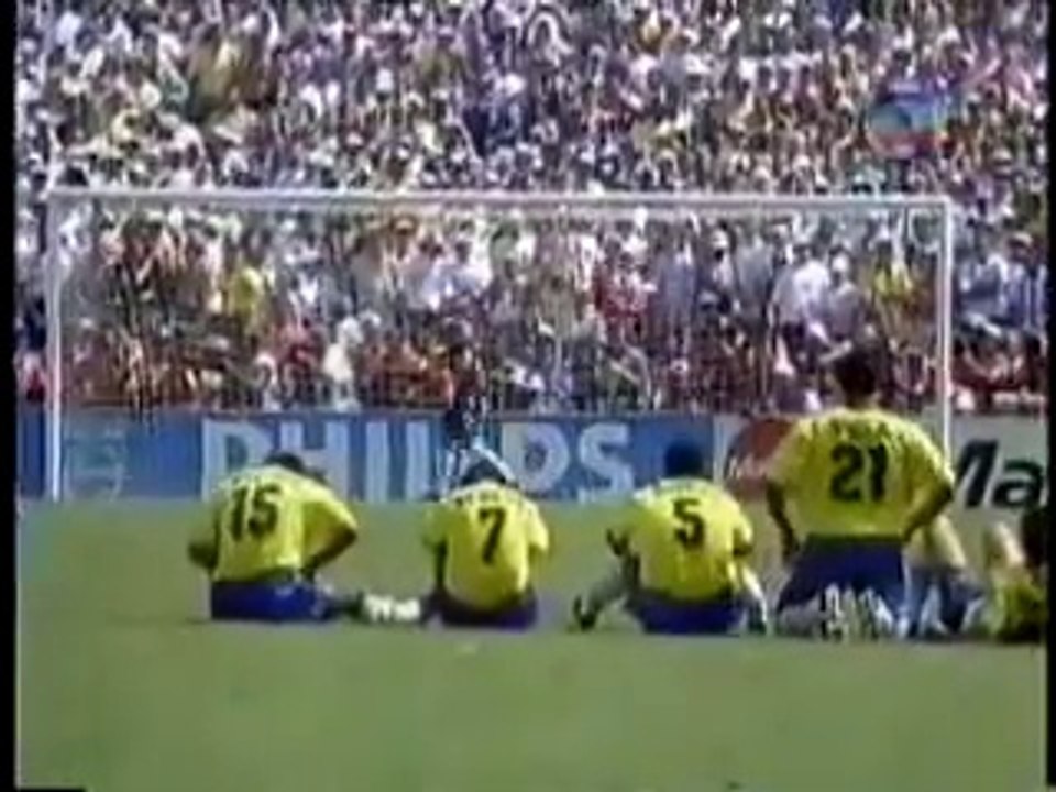 Brasil vs Itália Pênaltis Copa do Mundo 1994 - Frio na Barriga!