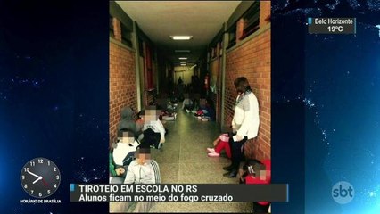 Tiroteio assusta alunos e professores em Porto Alegre