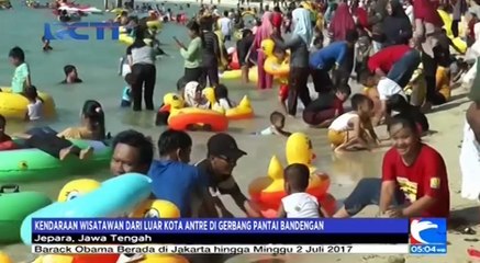 Pantai Bandengan di Jepara, Diserbu Warga yang Ingin Berwisata