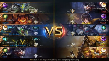 Liên Quân Mobile: Kriknak đi lane leo rank Mưa buồn nhớ em !!!