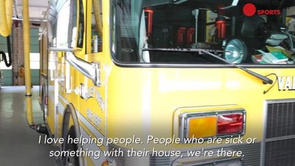 This UFC heavyweight champion still keeps his day job